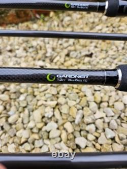Canne à carpe Gardner GTD 12ft 3lb 6oz T. C x 3