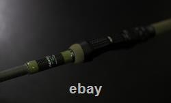 Canne à carpe Harrison Telos 10 pieds 3,5 lb 40 mm Ti Forge Alps ARD liège olive Duplon
