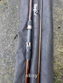 Canne à carpe Kogha Elite en fibre de carbone Tc 2,5 lbs 3,6 m 2 pièces en très bon état