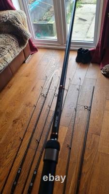 Canne à carpe Sonik SKS 3 × 12 pieds 2.75TC + canne Spod 12 pieds 4.5TC en parfait état