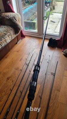 Canne à carpe Sonik SKS 3 × 12 pieds 2.75TC + canne Spod 12 pieds 4.5TC en parfait état