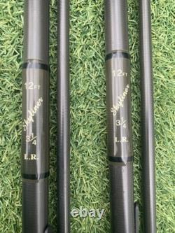 Canne à carpe X4 JRC Skyliners différentes courbes de test