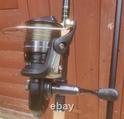 Canne à feeder Korum 12 pieds Limitless + Moulinet Korum Zelos 4000 (fil de 12 lb)