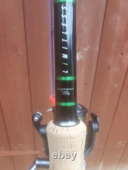 Canne à feeder Korum 12 pieds Limitless + Moulinet Korum Zelos 4000 (fil de 12 lb)