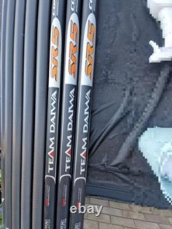 Canne à match Team Daiwa TDSR5 de 16m avec 4 kits de puissance. Excellente canne à match.