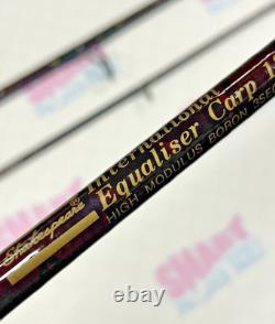 Canne à pêche Rare Shakespeare International Equaliser Carp 11 pieds 2 lb en boron