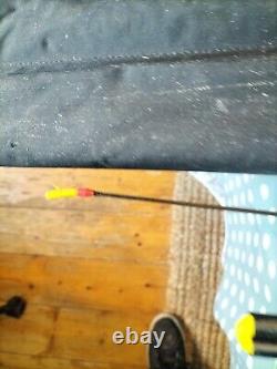 Canne à pêche Tricast Roach/Carp Pole 12.5 M 3 Tops X Weave Trophy en bon état de fonctionnement