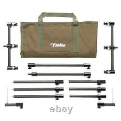 Canne à pêche à la carpe Century Carbon Stealth Rod Pod tous les modèles POD2R2PC NEW