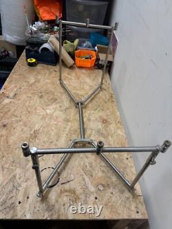 Canne à pêche au coup Jag en acier inoxydable 316, support compact pour 3 cannes, entièrement complet