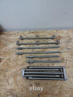 Canne à pêche au coup Jag en acier inoxydable 316, support compact pour 3 cannes, entièrement complet