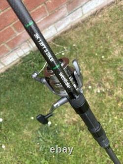 Canne à pêche carpe Westlake Revenger Pro 12 pi 3,5 lb X2 poignée en mousse noire