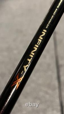Canne à pêche pour carpe Daiwa Infinity X rare classique des années 1990 12ft 3lb fabriquée au Royaume-Uni