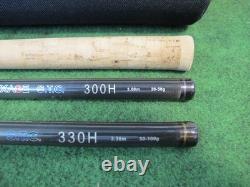 Canne à pêche spinning Shimano Exage STC 330 H travel 20-50g 50-100g 10 ft 11 ft