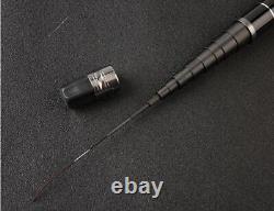 Canne à pêche télescopique en carbone 8M 9M 10M 11M 12M 13M Pôle de puissance pour la pêche à la carpe