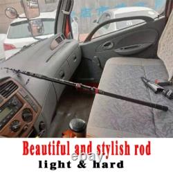 Canne à pêche télescopique en carbone pour la carpe 1,8-3,6 m Mer M Canne à lancer puissante