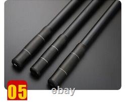 Canne à pêche télescopique en carbone pour la carpe 1,8-3,6 m Mer M Canne à lancer puissante