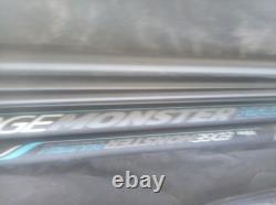 Canne au coup pour la carpe Edge Monster Margin de 10 m en fibre de carbone, eau douce, sac de transport