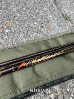 Canne de pêche à la carpe Kevin Maddocks Challenger 12,5 pieds 3 lbs TC + sac Trakker