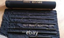 Canne de pêche de voyage Shimano Exage Specimen 12 pieds 6 - 300fa