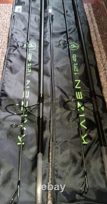 Cannes à carpe Korda Kaizen Green 12 pieds 4 lb x2