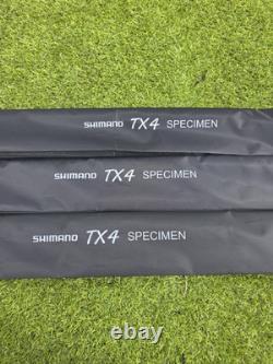 Cannes à carpe Shimano TX4A Intensity 12 pi 3,75 tc x 3 cannes