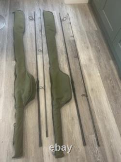 Cannes à carpe Trakker Propel 2x 12 pieds en 2 parties + housses individuelles Trakker