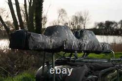 Carplife Eclipse Camo 12Ft 5 Trousse de Canne de Pêche au Carpe Camo Sac à Canne