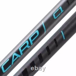 Carte TKS Canne à Carpe C1 13,0 mètres en Noir Pêche de Match Gros avec 2 Kits B9349