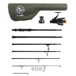 Combo canne et moulinet S Mid 10,5'/8,85' + 2 scions + moulinet RR5000 + bobine + étui