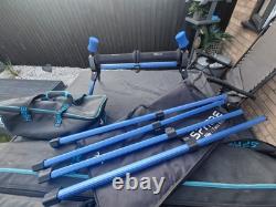 Cresta Identity 190cm Hardcase poledall Black compétition Rod holdall