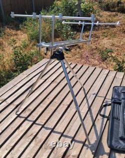 Daiwa Infinity Launcher 4 Rod Pod pour la pêche à la carpe
