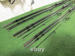 Daiwa powermesh carpe 12 pieds 2 1/2 lb tc cannes à carpe de voyage x 3 pmc 2212t