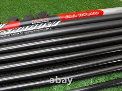 Ensemble de pêche Daiwa Black Shadow 14 m canne polyvalente avec 4 kits supérieurs en très bon état