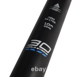 FEVA 10 m Canne Carp Stopper pour la pêche à la carpe / au coup / prête à pêcher