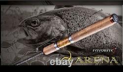 Favorite Arena Ul Troute Pêche Ultra Light Area Stream Microjig Spinning Rod