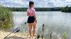 Fille En Solo Pêche De Carpes Avec Nuitée, Sons Apaisants De La Nature Asmr En Plein Air