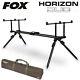 Fox Horizon Duo 3 Pod Rod Complet Avec Boîte De Rangement Pêche À La Carpe