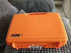 Fox Micron Mr+3 Rod Presentation Set & Receiver Tous Les Red Bite Alarmes Carp Fishing