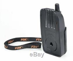 Fox Micron Rx + 3 Rod Alarm Set Nouveau Pêche À La Carpe Alarmes Cei157