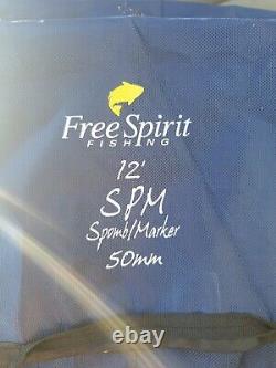 Free Spirit Ctx Spm Spomb/marker Rod 12ft 50mm Anneau De Fesses