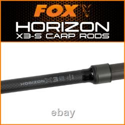 Gammes de cannes à carpe Fox Horizon X3-s Full Shrink Tous les modèles Nouvelle pêche à la carpe