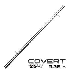 Gardner Tackle Canne Covert 10ft Ensemble de 2 Carpe Brochet Barbeau Tanche Pêche de Fond