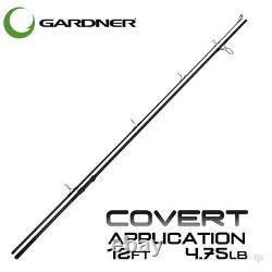 Gardner Tackle Covert Application Canne à pêche 12ft 4.75LB 50mm Butt Spod Marker