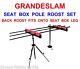 Gs Seat Box Pole Roost Tripod Set Carp Fishing Support Bras Rack Top Kit Rod Repos