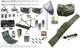 Kit De Montage Pour La P&ecirc;che &agrave; La Carpe Cannes Moulinets App&acirc;ts Accessoires Tapis Mega Ngt Kit