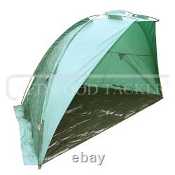 Kit de pêche Carp Hunter 2 cannes, 2 moulinets BTR/libre déroulement, support, détecteurs + abri/bivvy