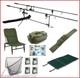 Kit De P&ecirc;che &agrave; La Carpe : Cannes, Moulinets, D&eacute;tecteurs, Chaise, Support De Cannes, &eacute;puisette, Sac &agrave; Cannes, App&acirc;ts + Accessoires De P&ecirc;che