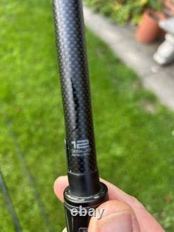 Lot de 3 cannes à carpe Nash Pursuit 12 pieds 3,5 lb avec fourreau