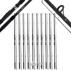 Lot de gros 10X Canne à pêche au coup MAX 3 pièces 12ft / 3,6m Fibre de verre 2,75lb TC
