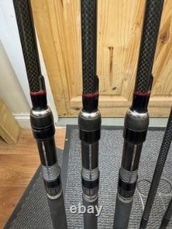 MATÉRIEL DE PÊCHE AU CARPE EN FLOTTANTE 3 x ESP TERRY HEARN MK1 12ft 2lb 9oz 40mm CANNE À CARPE